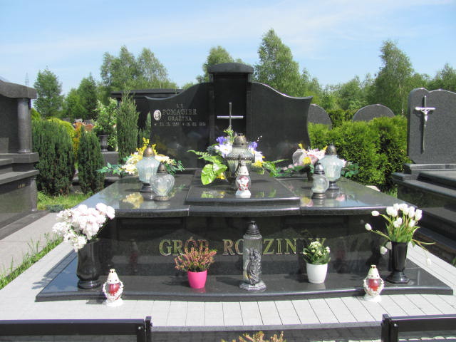 Grób Grażyna Pomagier