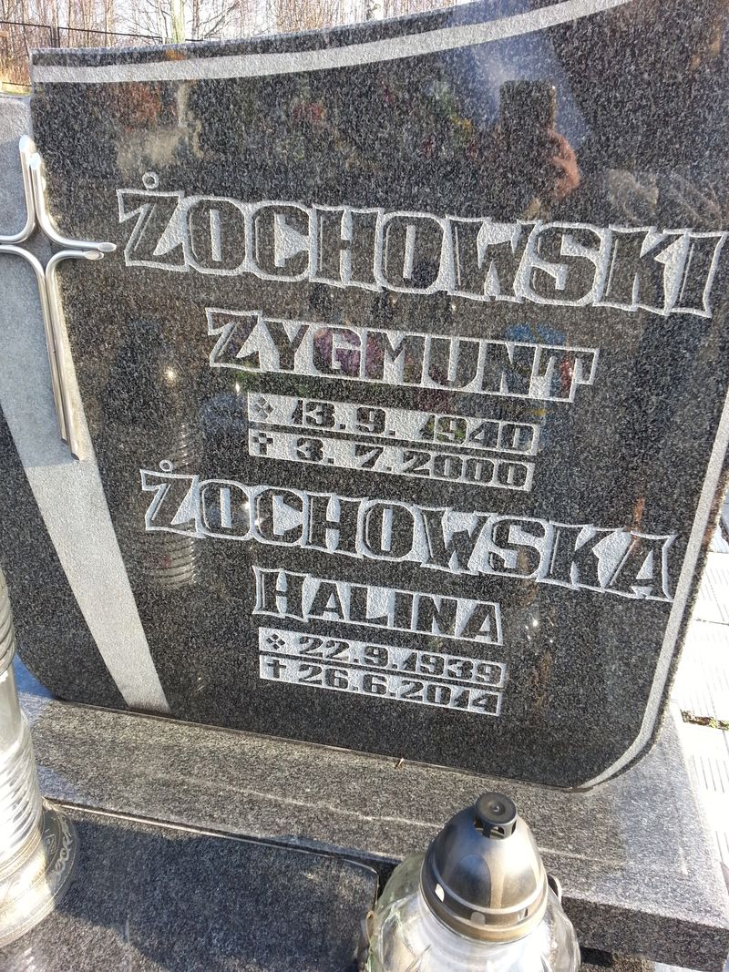 Grób Halina Żochowska