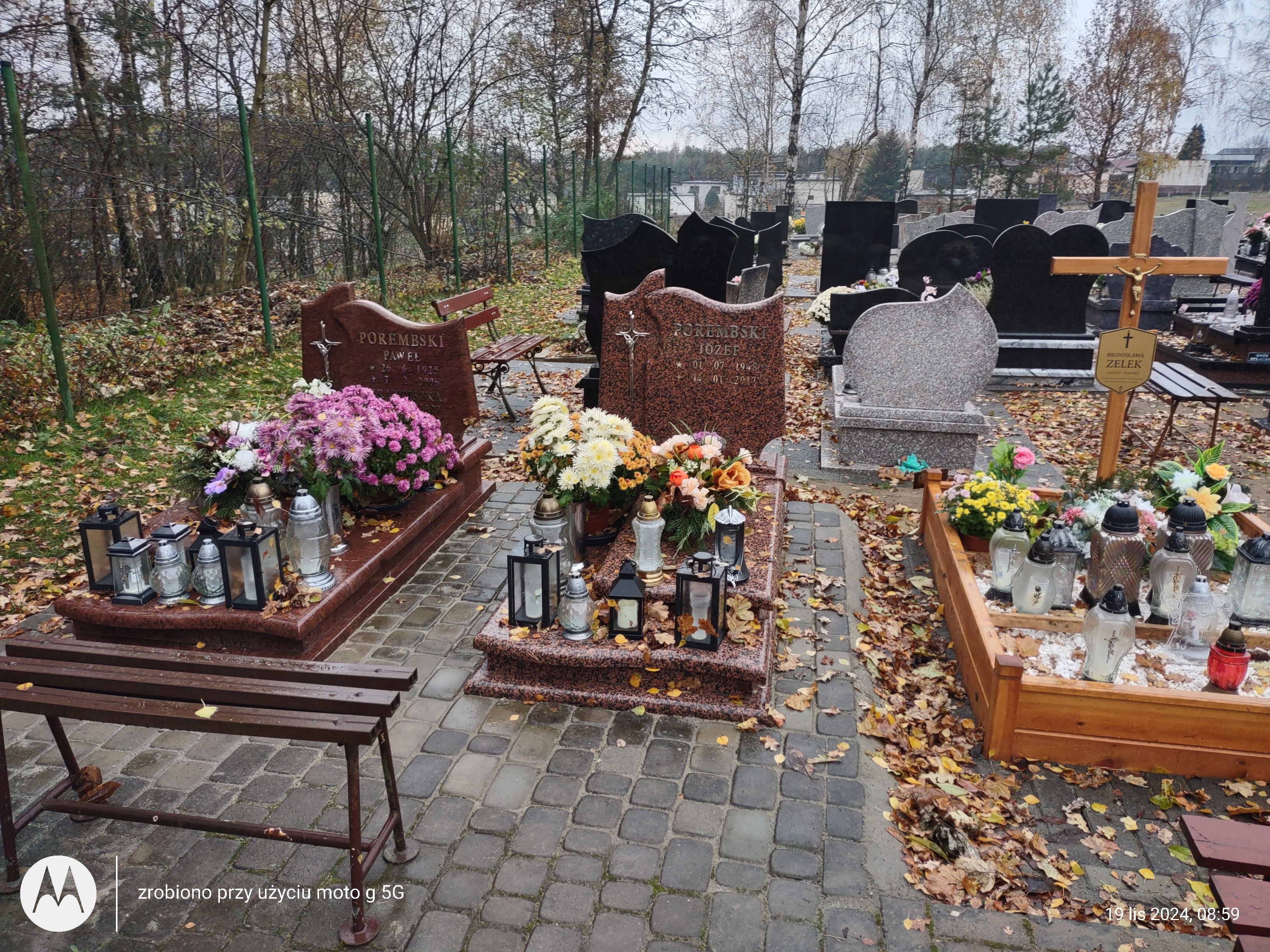 Grób Franciszka Porembska