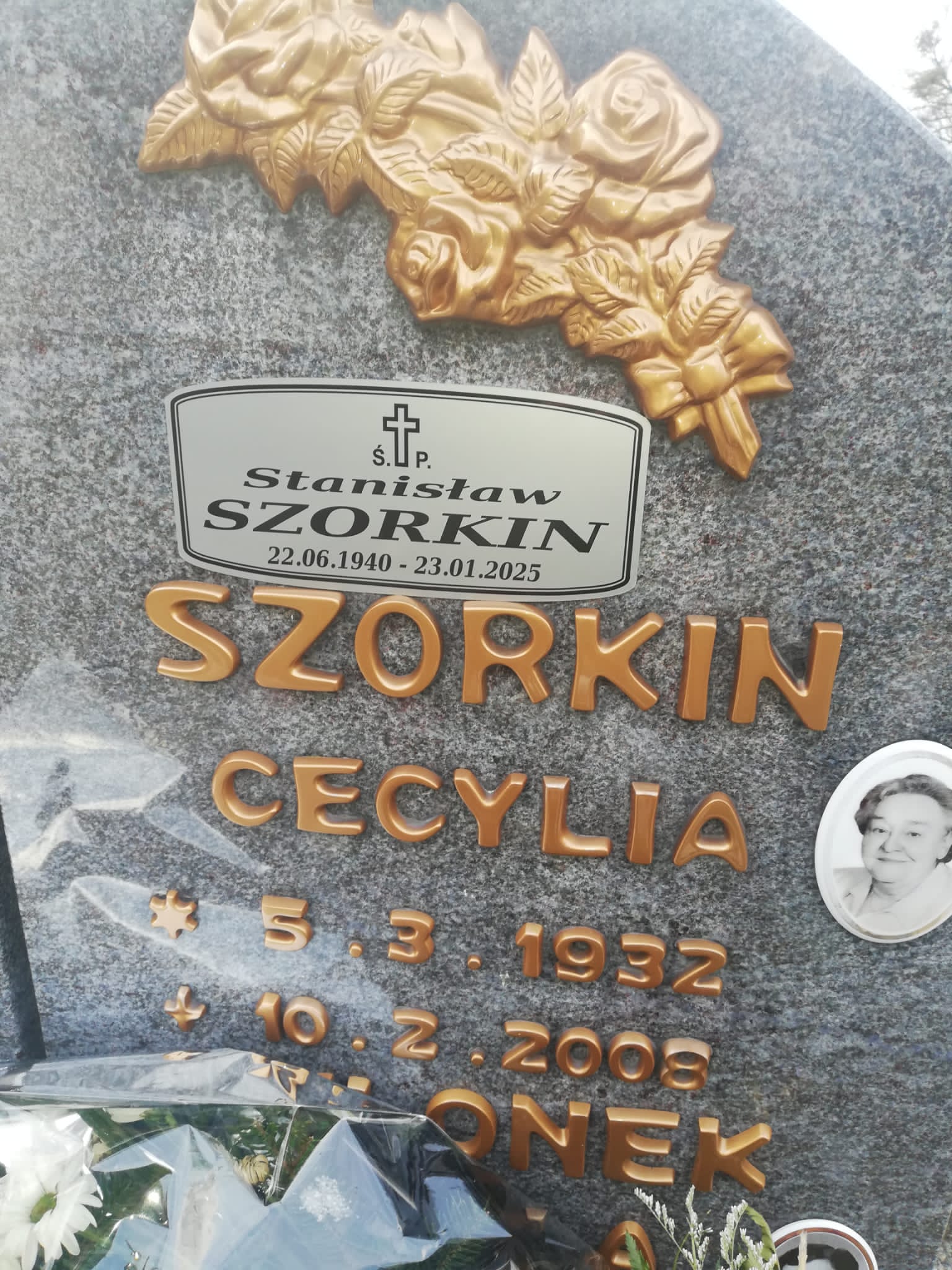 Grób Cecylia Szorkin