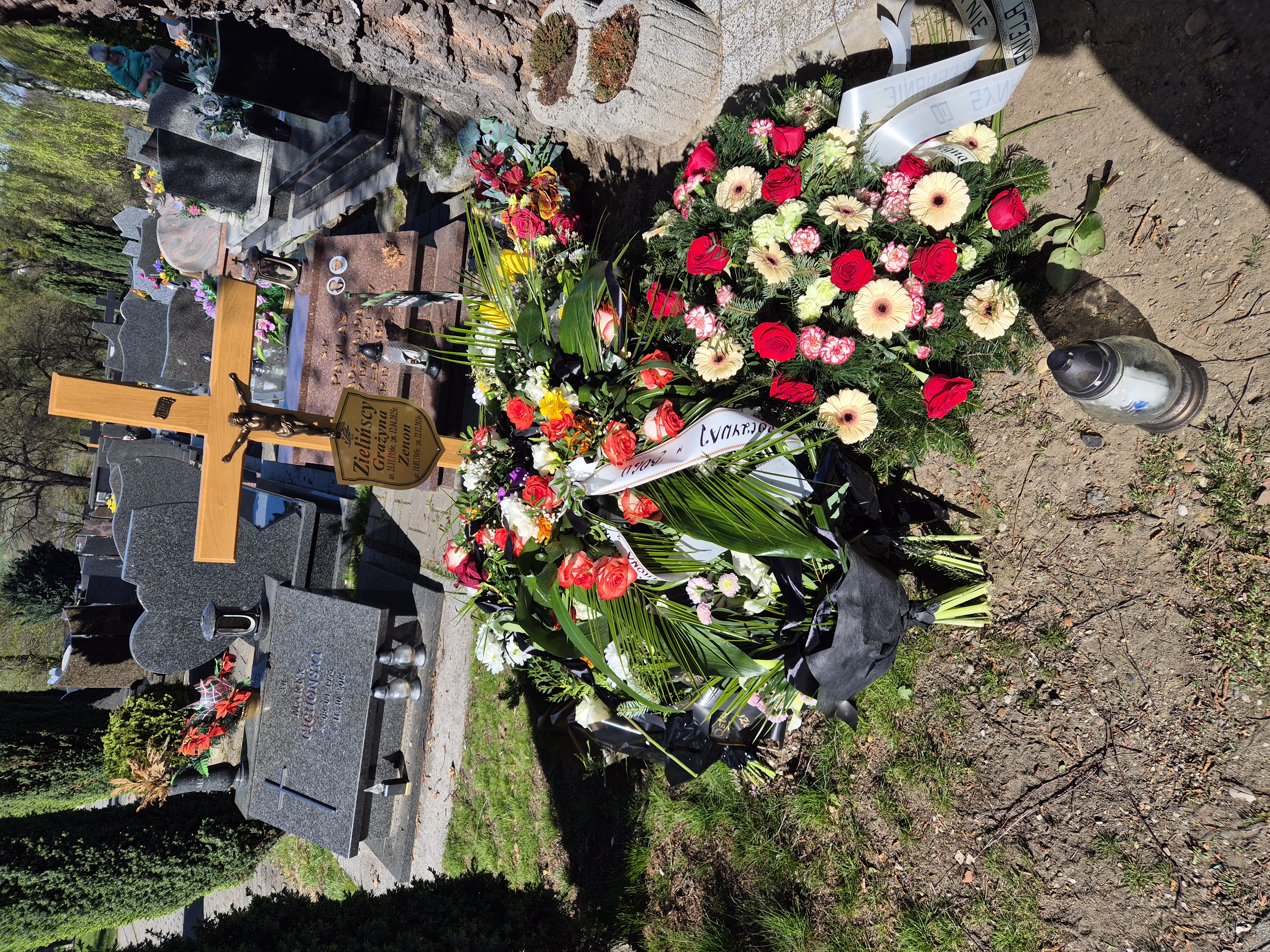 Grób Zenon Zieliński