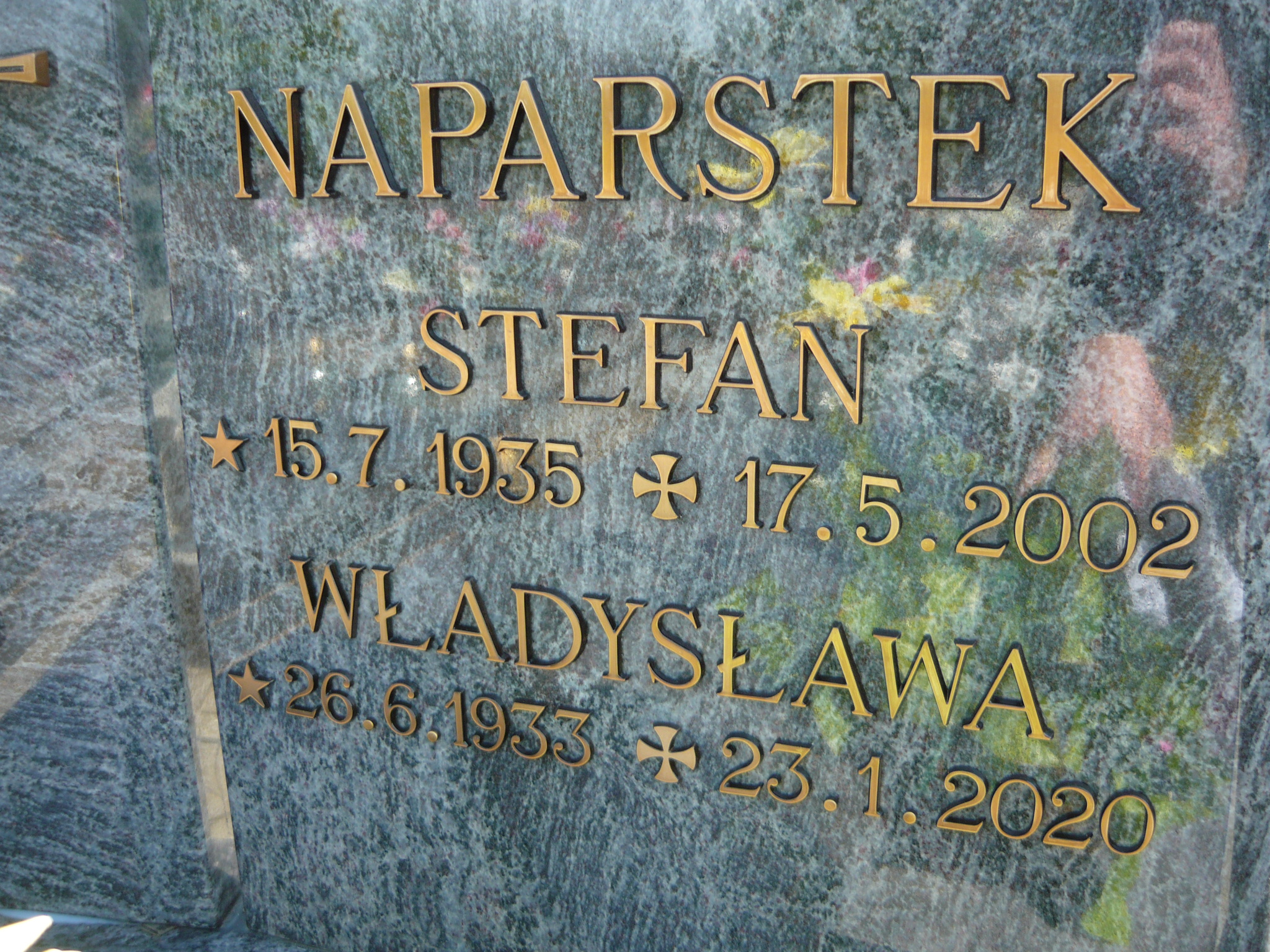 Grób Władysława Naparstek