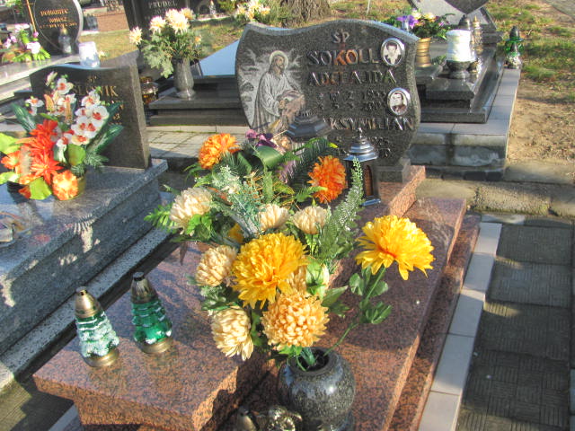 Grób Adelajda Sokoll