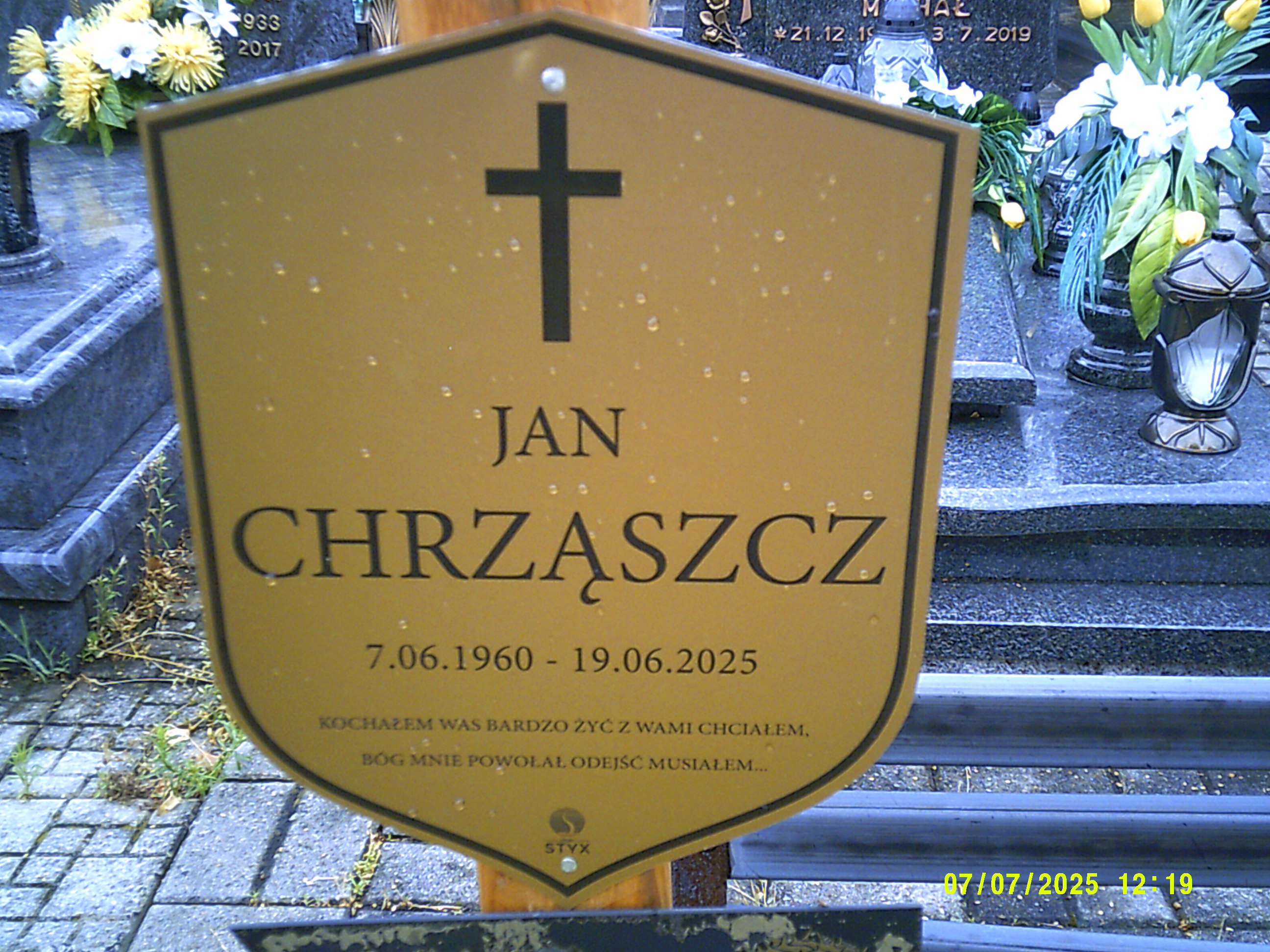 Grób Kazimiera Chrząszcz