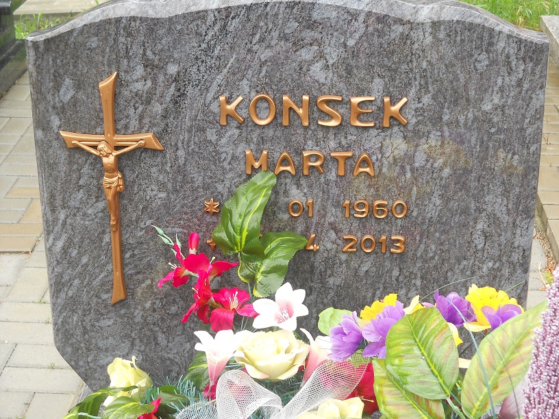 Grób Marta Konsek