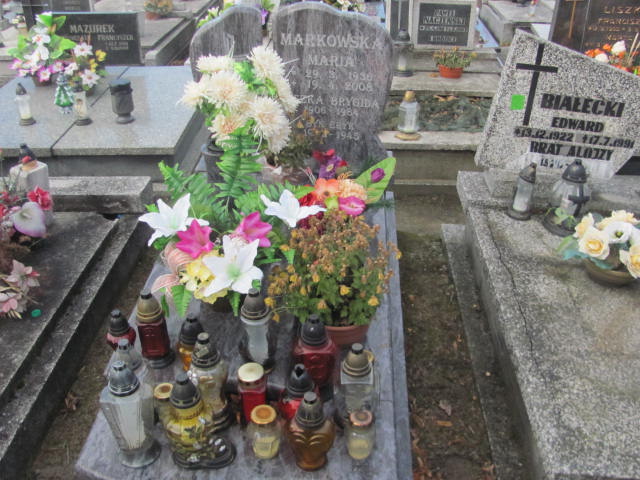 Grób Maria Markowska