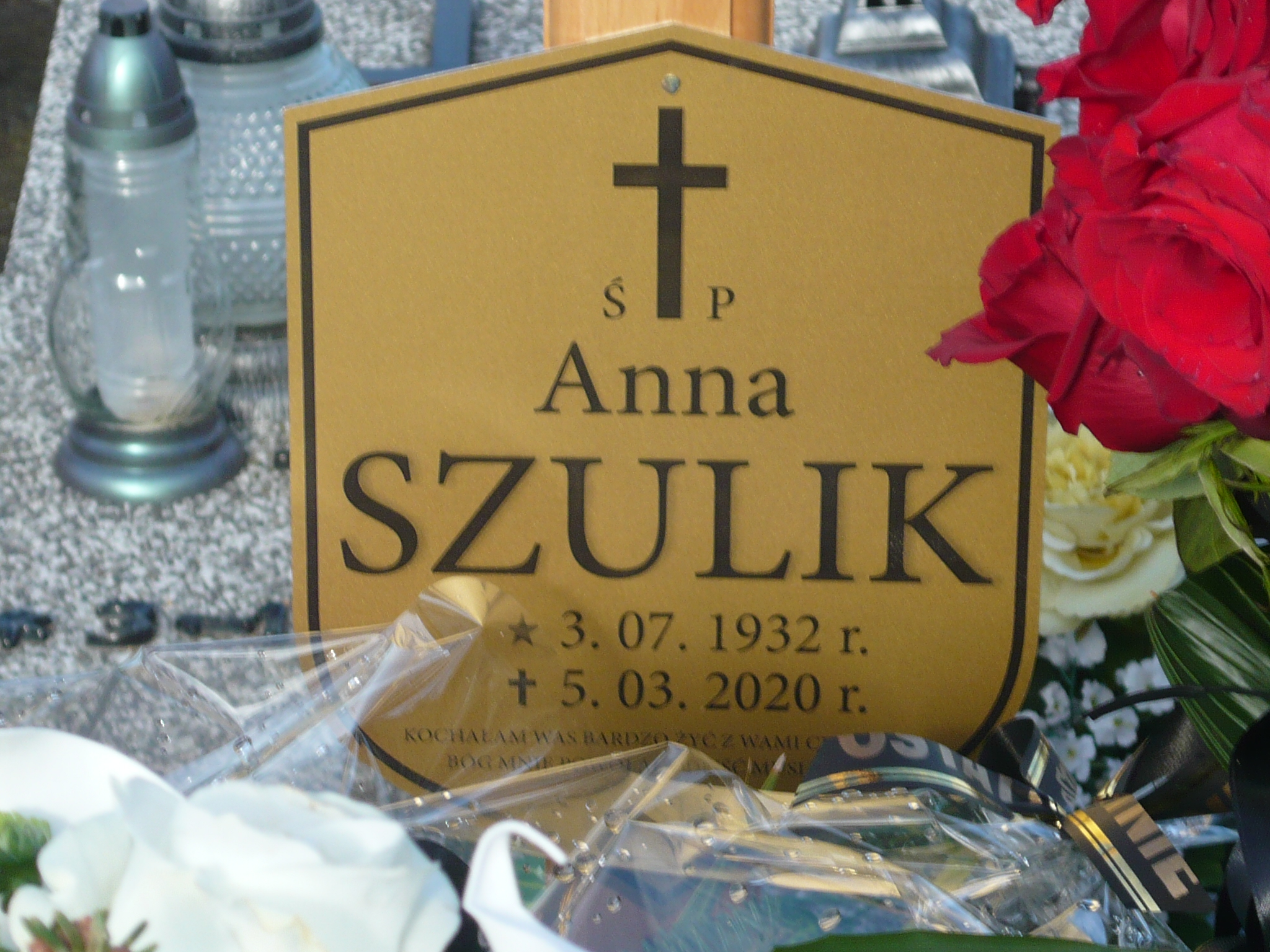 Grób Anna Szulik