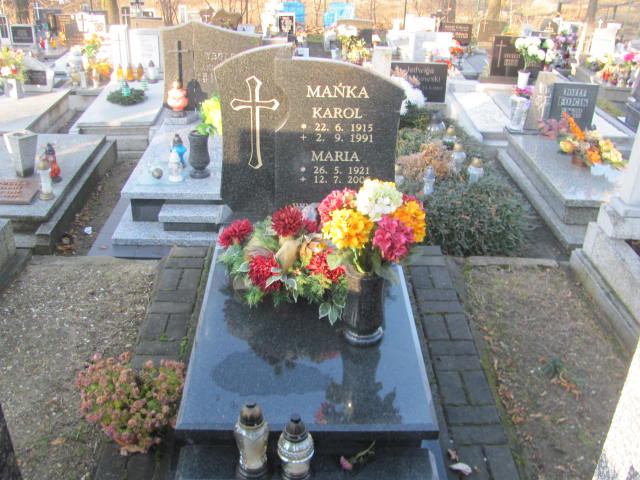 Grób Karol Mańka