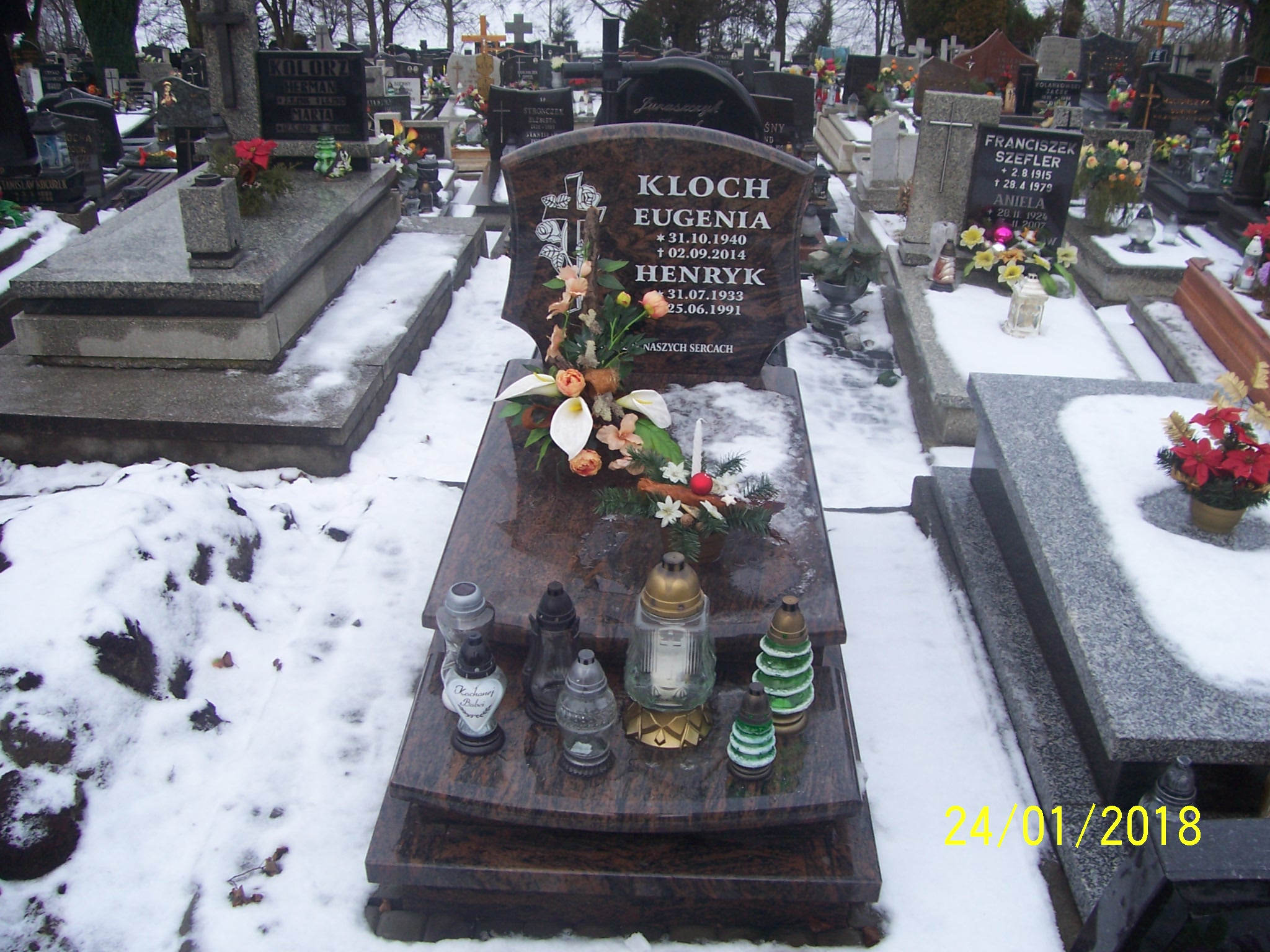 Grób Eugenia Kloch
